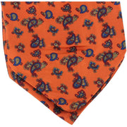 Knightsbridge Neckwear Paisley Silk Cravat - Orange