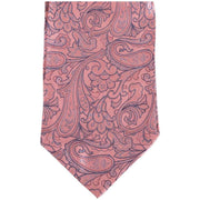 Knightsbridge Neckwear Paisley Silk Cravat - Pink