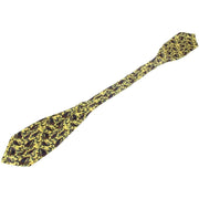 Knightsbridge Neckwear Paisley Silk Cravat - Yellow/Navy