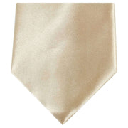 Knightsbridge Neckwear Regular Polyester Tie - Light Gold