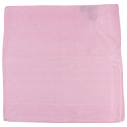 Knightsbridge Neckwear Ribbed Silk Pocket Square - Soft Pink
