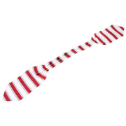 Knightsbridge Neckwear Striped Silk Cravat - Red/Cream