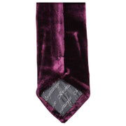 Knightsbridge Neckwear Velvet Tie - Purple