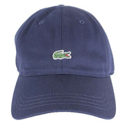 Lacoste Crocodile Organic Cotton Cap - Navy