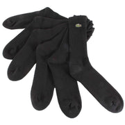 Lacoste Sports High Cut 3 Pack Socks - Black
