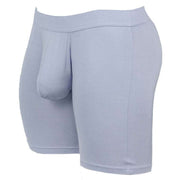 Obviously EliteMan Boxer Brief 6inch Leg - Ice Blue