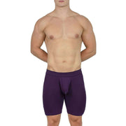 Obviously EliteMan Boxer Brief 9inch Leg - Purple