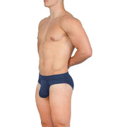 Obviously EliteMan Hipster Brief - Navy