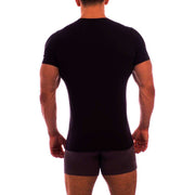 Obviously Essence Crew Neck Short Sleeve Undershirt - Black