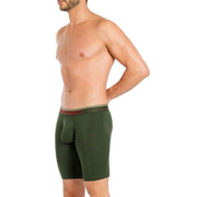 Obviously FreeMan AnatoFREE Boxer Brief 9inch Leg - Pine Green