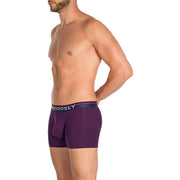 Obviously PrimeMan AnatoMAX Boxer Brief 3inch Leg - Purple