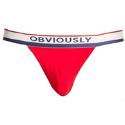 Obviously Primeman AnatoMAX Thong - Red