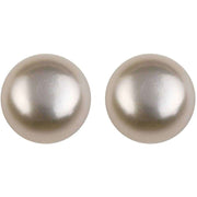 Orton West 9mm Freshwater Pearl Stud Earrings - White