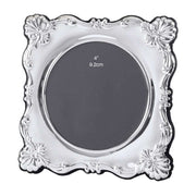 Orton West Large Round Photo Frame - Silver