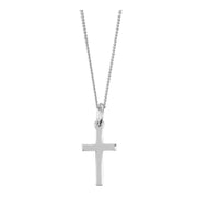 Orton West Simple Cross Pendant - Silver