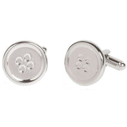 Simon Carter West End Button Cufflinks - Silver