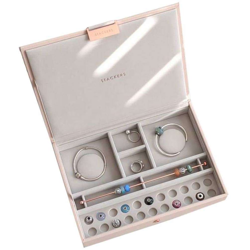 aufbewahrung für charms Stackers Classic Charm Lidded Jewellery Box