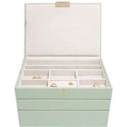 Stackers Classic Jewellery Box - Sage Green