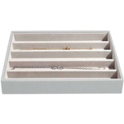 Stackers Classic Necklace Tray - Pebble Grey