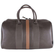 Ted Baker Evyday Striped Holdall - Chocolate Brown