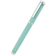 Waldmann Pens Liberty Stainless Steel Nib Fountain Pen - Aquamarine Blue
