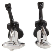Zennor Acoustic Guitar Cufflinks - Brown/Black