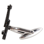 Zennor Acoustic Guitar Cufflinks - Brown/Black