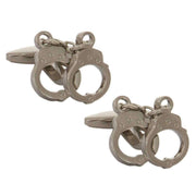 Zennor Handcuff Cufflinks - Silver